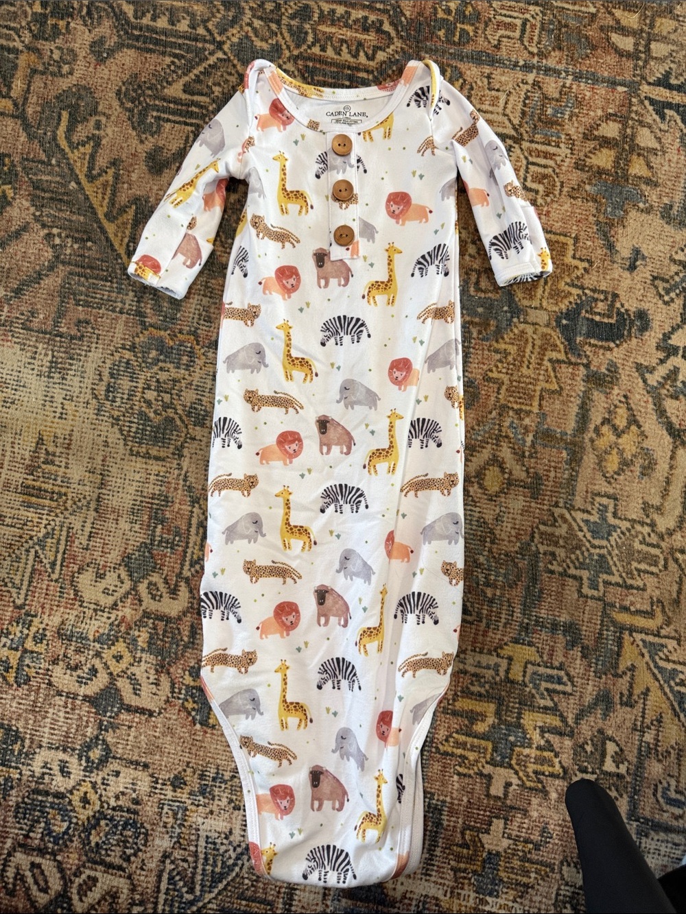 Caden Lane Safari Party Knotted Gown